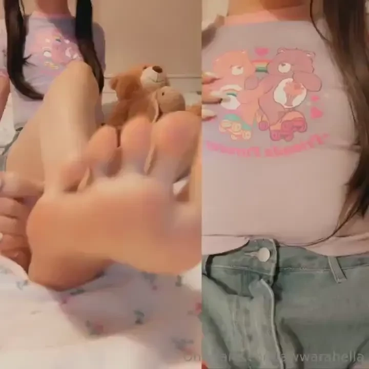 Slobbery toes amp small girl dick or clit you guys seem to really like part 2 