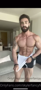 Muscle dominance sexy strip tease watch me ripped off my shirt and