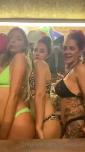 Naughty girls behind the bar darcy_del_rey ruby_onyx