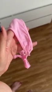 You have a chance to see what panties full of orgasm is all about