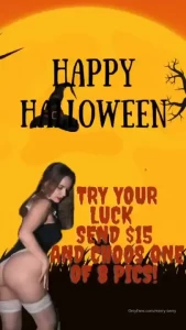 Today in honor of halloween i ve decided to get naked from cover to