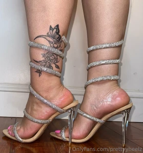 Perfect arches and toes in these sexy heels part 5