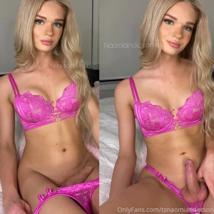 Gently pull my underwear down while you kneel on top of me with your