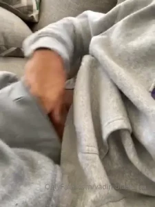 Talking dirty and stroking my cock in a hoodie and sweatpants cum join