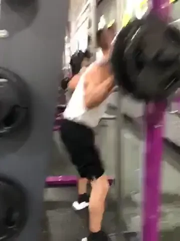 Doing squats with jake orion 