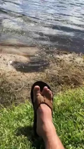 Cute foot video