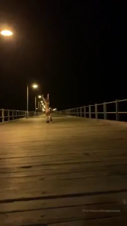 Strip amp run yes there was people walking along the jetty had to be 