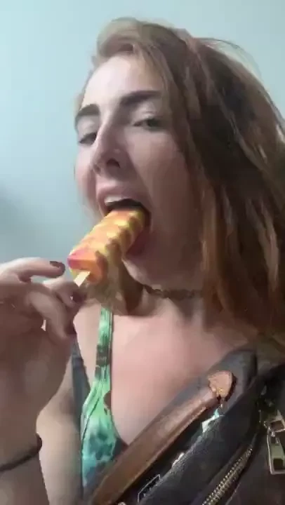 I like ice lollies and other tings i got a bit camera shy as my friend 