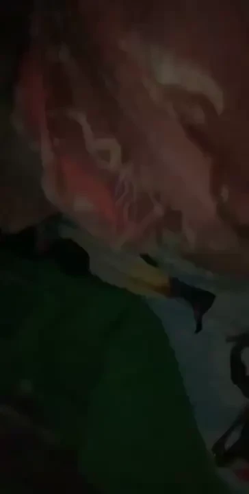 Having a little play in the hostel sharing a room with 7 other people 