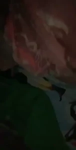 Having a little play in the hostel sharing a room with 7 other people