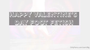 Happy valentine s day and a new foot fetish and high heel vid in your