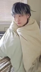 Come snuggle with me 3 so i can infect u hehe help i m ded
