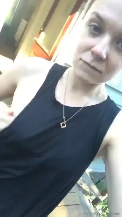 I should really stop showing my tits when my neighbour is gardening 