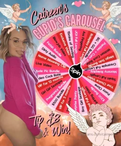 Cupid carousel come spin amp fall in love with my brand new february