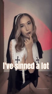 Confession of a slutty nun on all saints eve i want to confess my sins