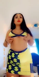 Having fun getting changed