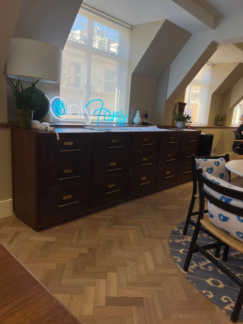 Neon sign is always an office essential 