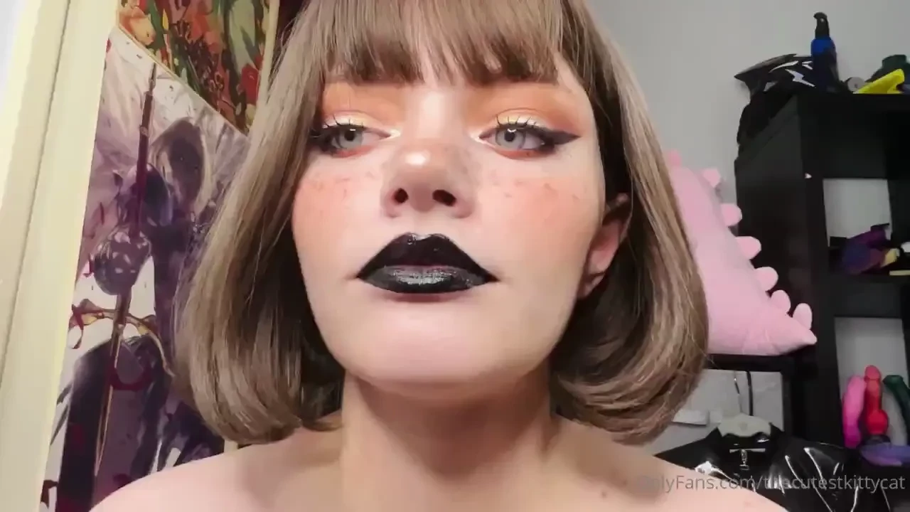 Cum for my tongue lots of moaning and my tongue part 2 