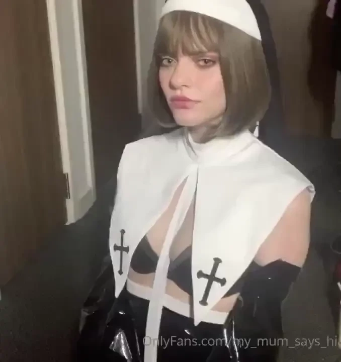 Cum slave for drooly ahegao succubus dressed in pvc nurse outfit part 1 
