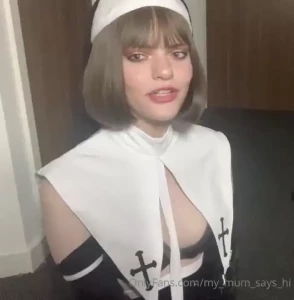 Cum slave for drooly ahegao succubus dressed in pvc nurse outfit