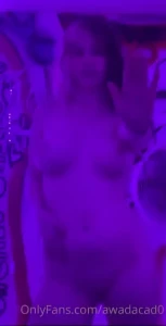 I did it naked
