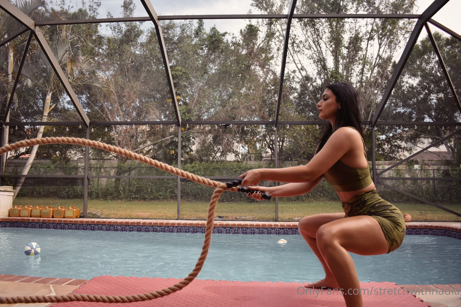 One of my favorite exercises for strength and conditioning really 