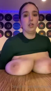 Is it weird that i m also memorized by the way my tits move on this