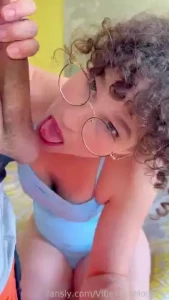 Ugly chicks give the best ball licking