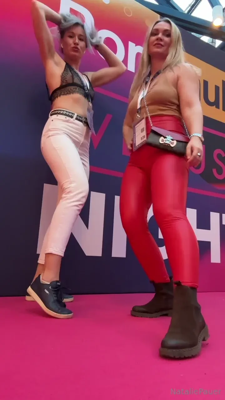 Kinky festival mode with my partner-in-crime - dina pushing boundaries 