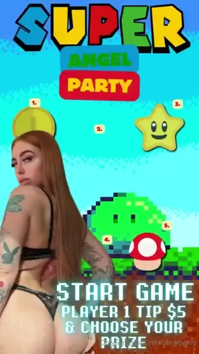 Super angel party get a chance to win great prize babe choose a number 