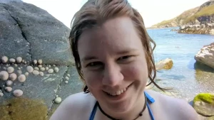 We had so much fun at the beach part 1