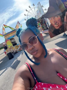 Enjoyed a strawberry funal cake at the fair td wow it s was hot out part 1