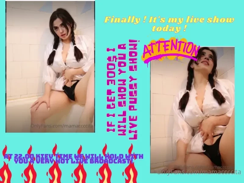 Attention attention attention attention finally it s my live show 