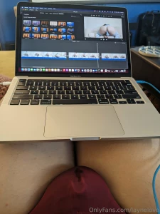 Apparently editing my own porn gets me horny enough to start leaking