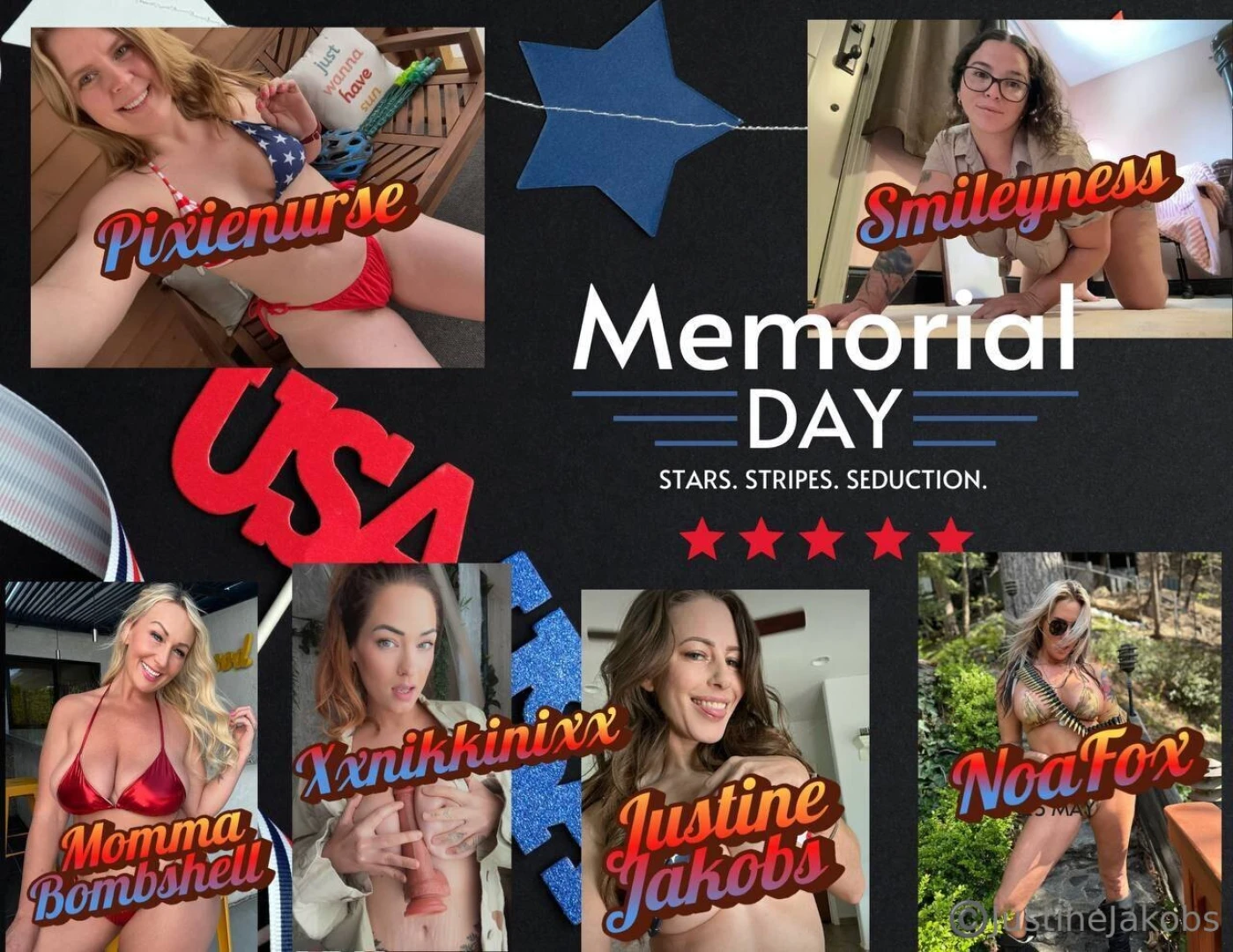 Red white and naked all weekend long we re serving up a memorial day 