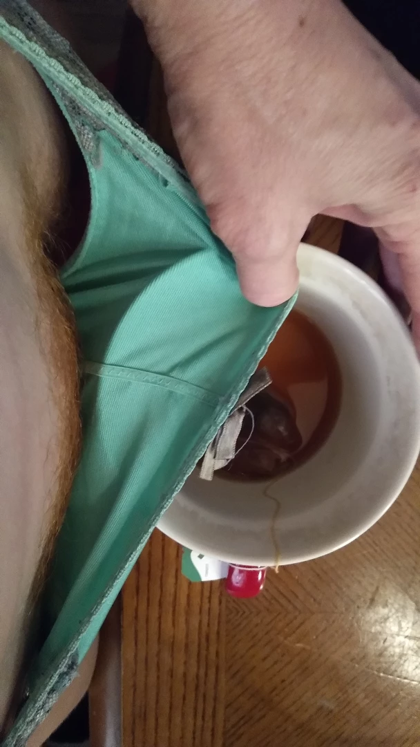 anniebody - Tea and me this morning with a new warming method teaforme teatime part 3 