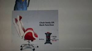 anniebody - Omg i finally got it done the chair is ordered and yes it is the red part 1 