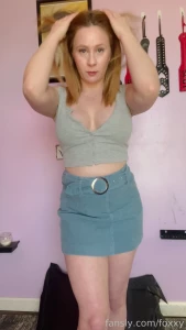 How do i look redhead boobs skirts brat