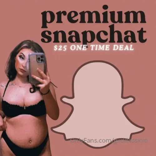 First fan to tip 25 gets access to my lifetime premium snapchat part 1 