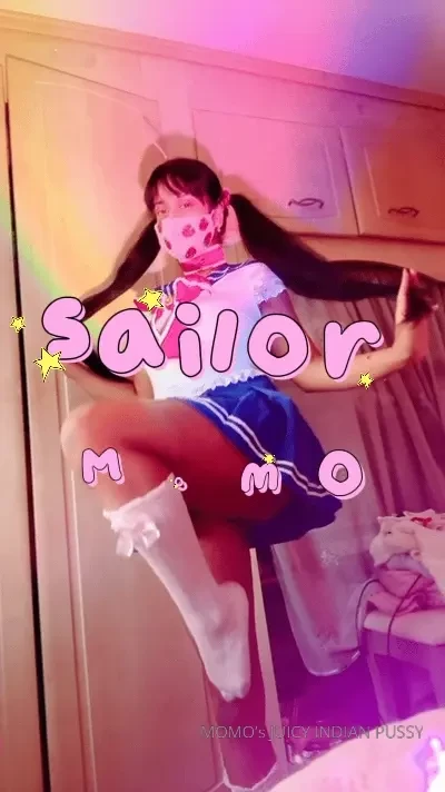 Sailor momo ready to drain your cock e njoy my new 5 minute halloween 