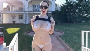 Do you think the boobs ever escape well this is a bonus video of