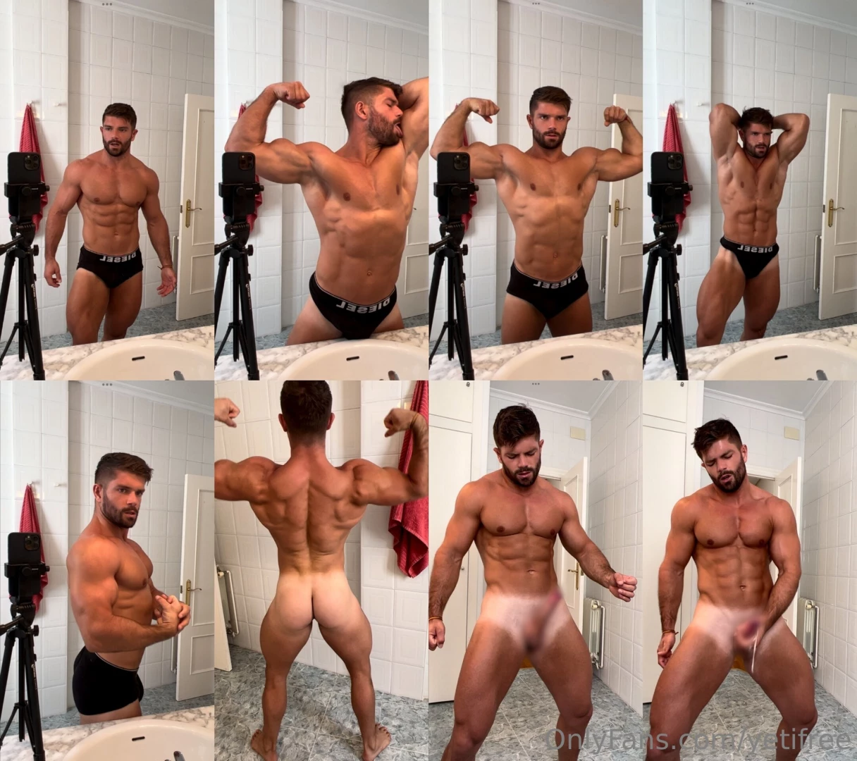 Video 122 self worship in the mirror in this video i am shaven 