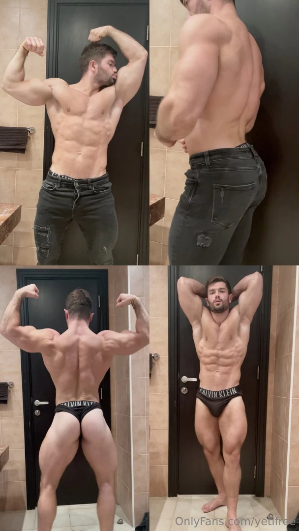 Video 45 this video is for my muscle fans i start flexing in a tight 