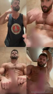 Video 33 a very intense and aggressive jerk off session in the