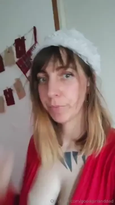 We filmed holiday themed videos this morning on a film des vid os de 
