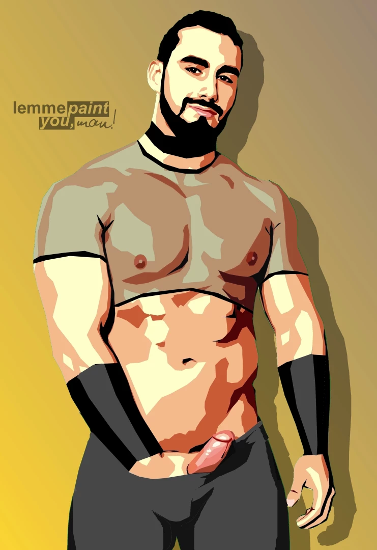 Thank you very much to lemme paint you for the fan art 