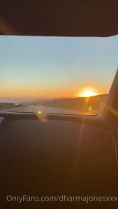 Titties are always out oh amp enjoy the sunset