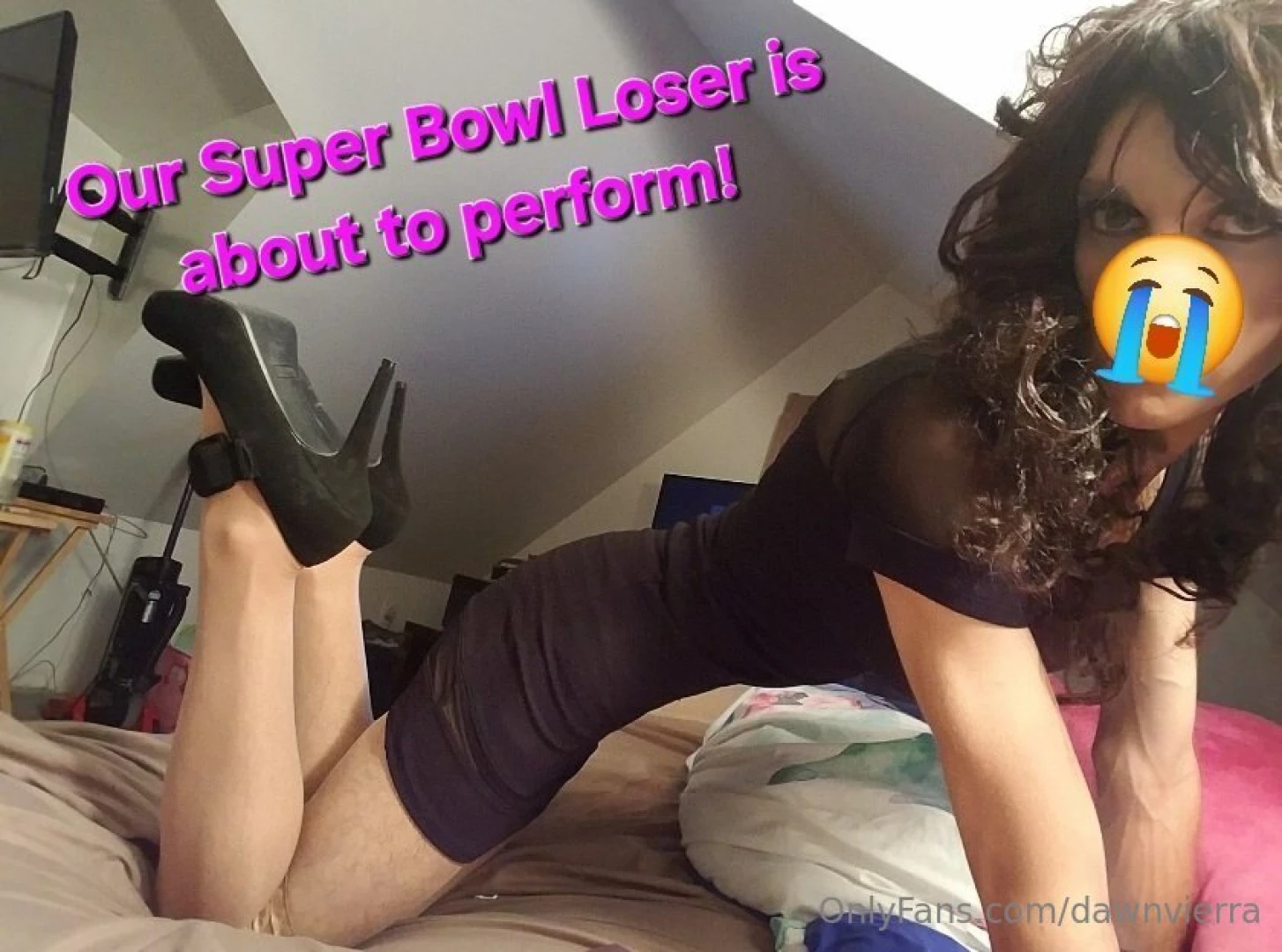 Omg i just got msged by one of the girls i lost the superbowl bet to part 2 