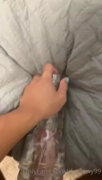 I love seeing my dick go in and out of this toy should i try to dp 