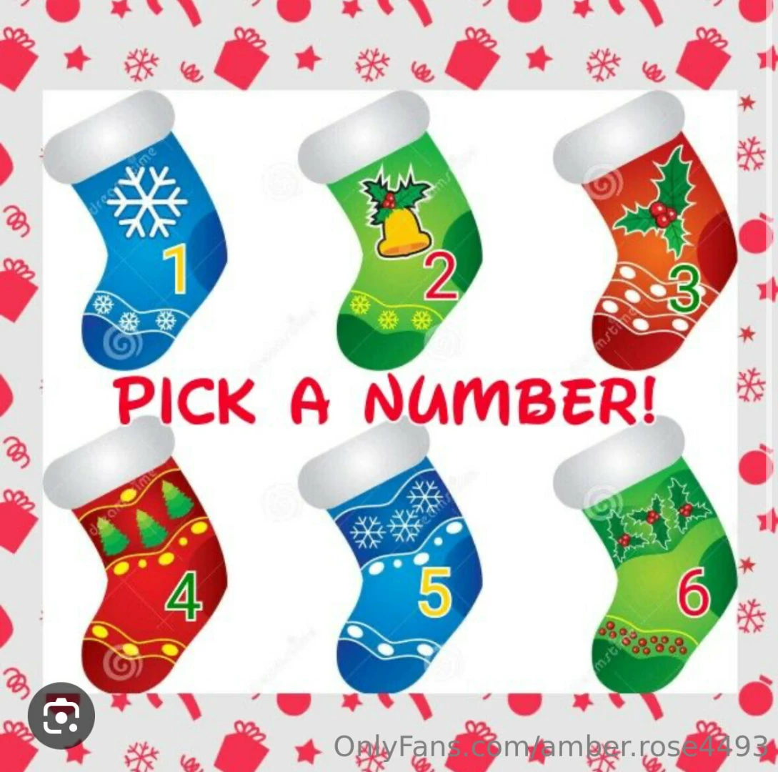 Holiday game tip 5 to pick a stocking and reveal a prize the prizes 